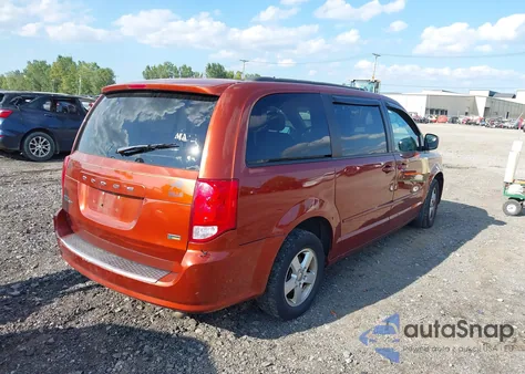 2012 Dodge Grand Caravan Sxt z USA, uszkodzony, nr VIN 2C4RDGCG9CR195250